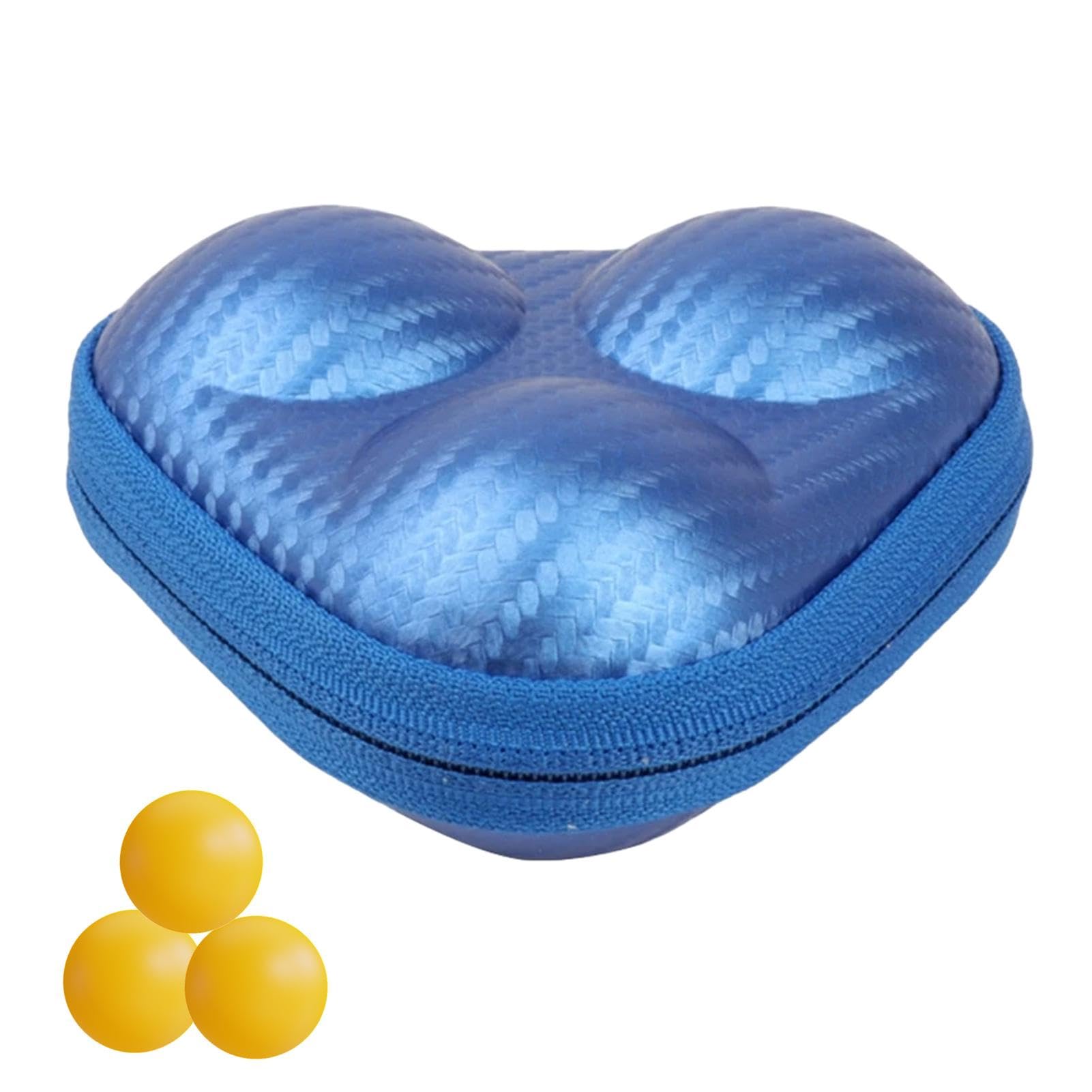 Borsa da golf porta palline portatile custodia con cerniera scatola rigida leggera