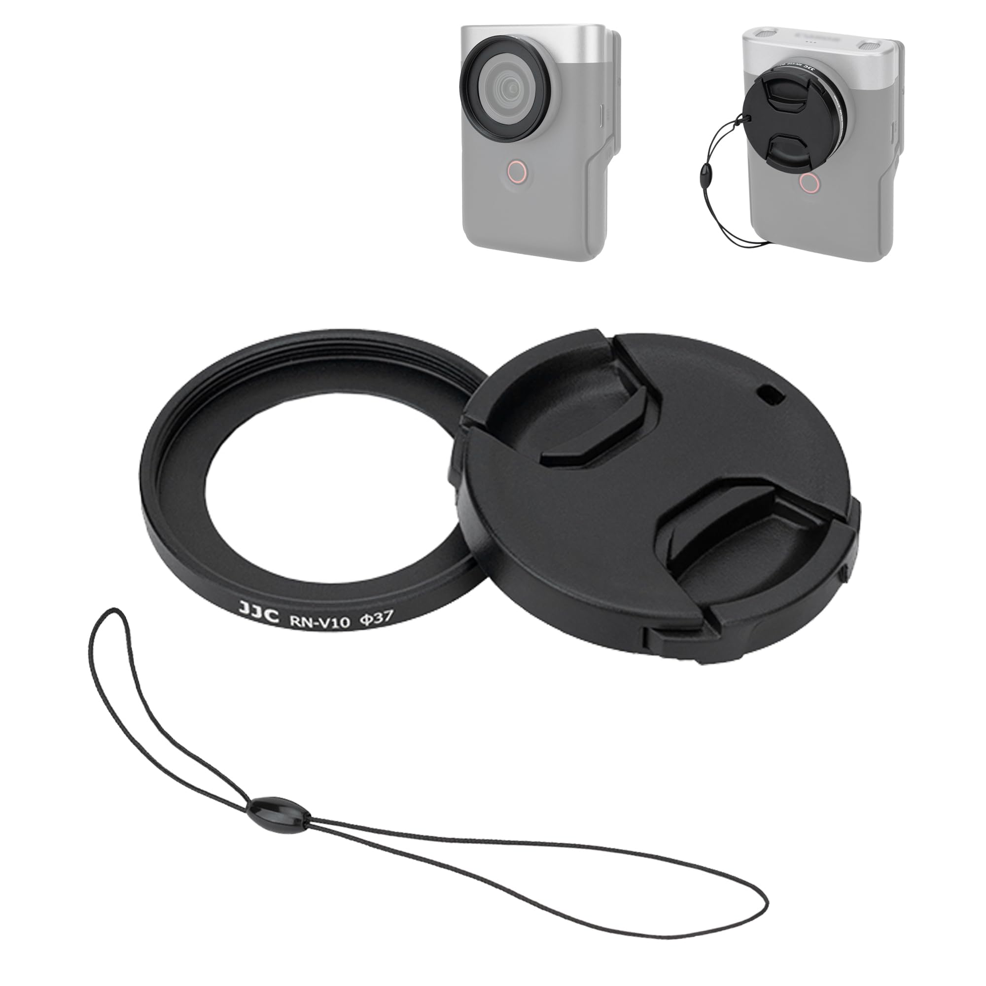 Amazon | JJC レンズフィルターアダプター レンズキャップ キット 