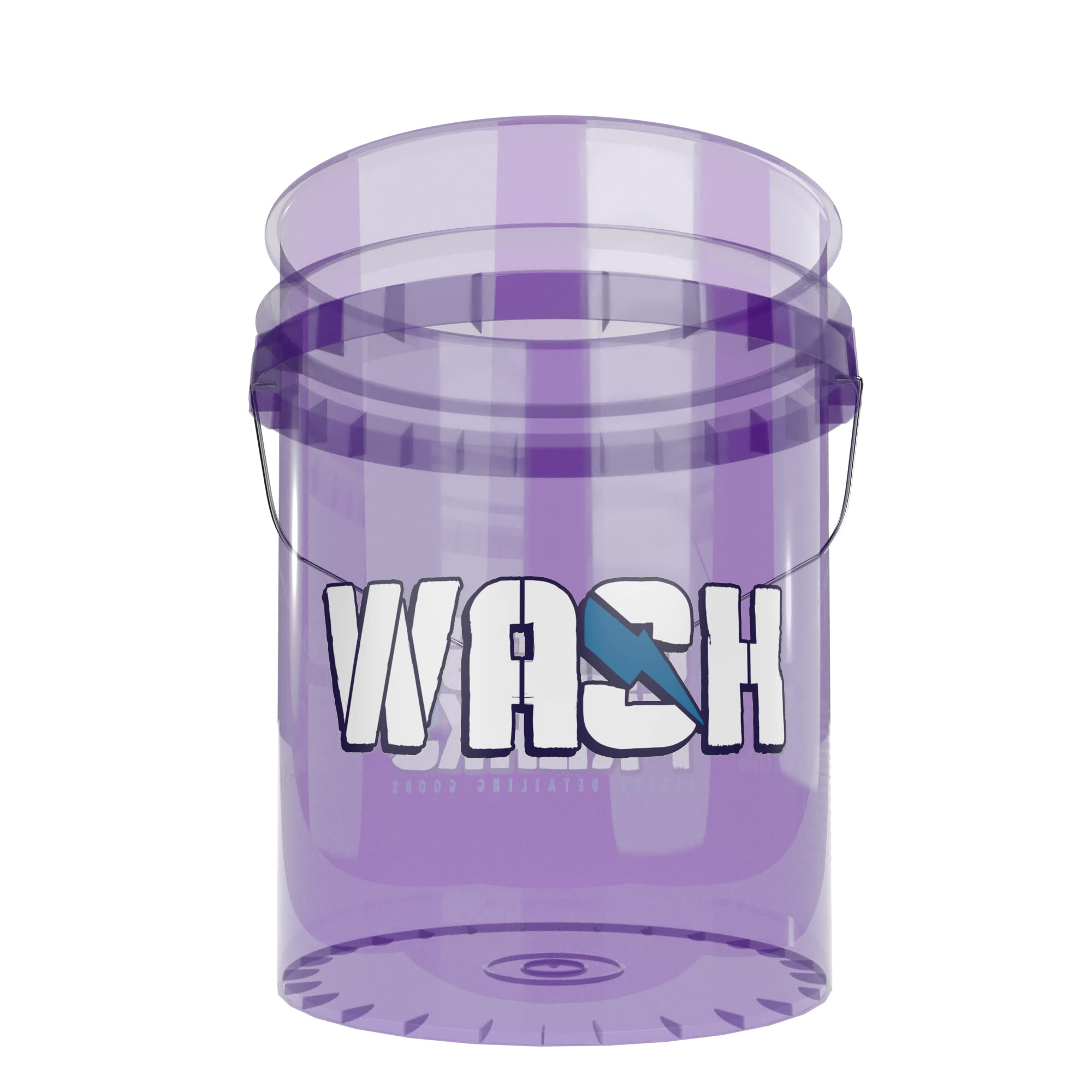 Autowäsche Premium Set - Garage Freaks Wascheimer "Wash" & "Rinse" 5 GAL mit GritGuard + Autoshampoo Apple Attack 1L + 5 Finger Waschhandschuh + Trockentuch 1300GSM - Car Shampoo für Handwäsche