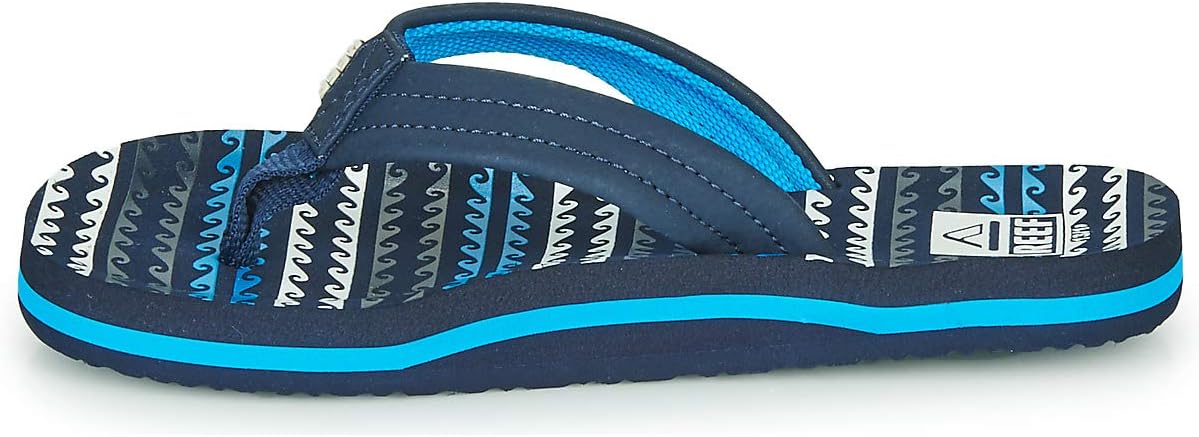Reef Kids Ahi Kids Sandals 2-3 D(M) US Men Water Blue