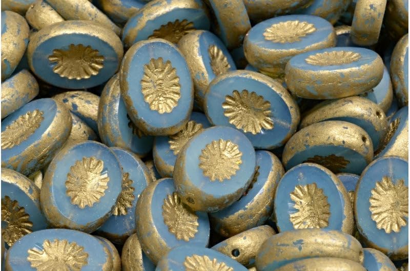 Outlet 10 Grams Table Cut Kiwi Beads, Mixed Colors (00001-mix), Glass, Czech Republic