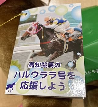 Amazon.co.jp: ハルウララ 馬 ホース ぬいぐるみ 高知競馬 地方