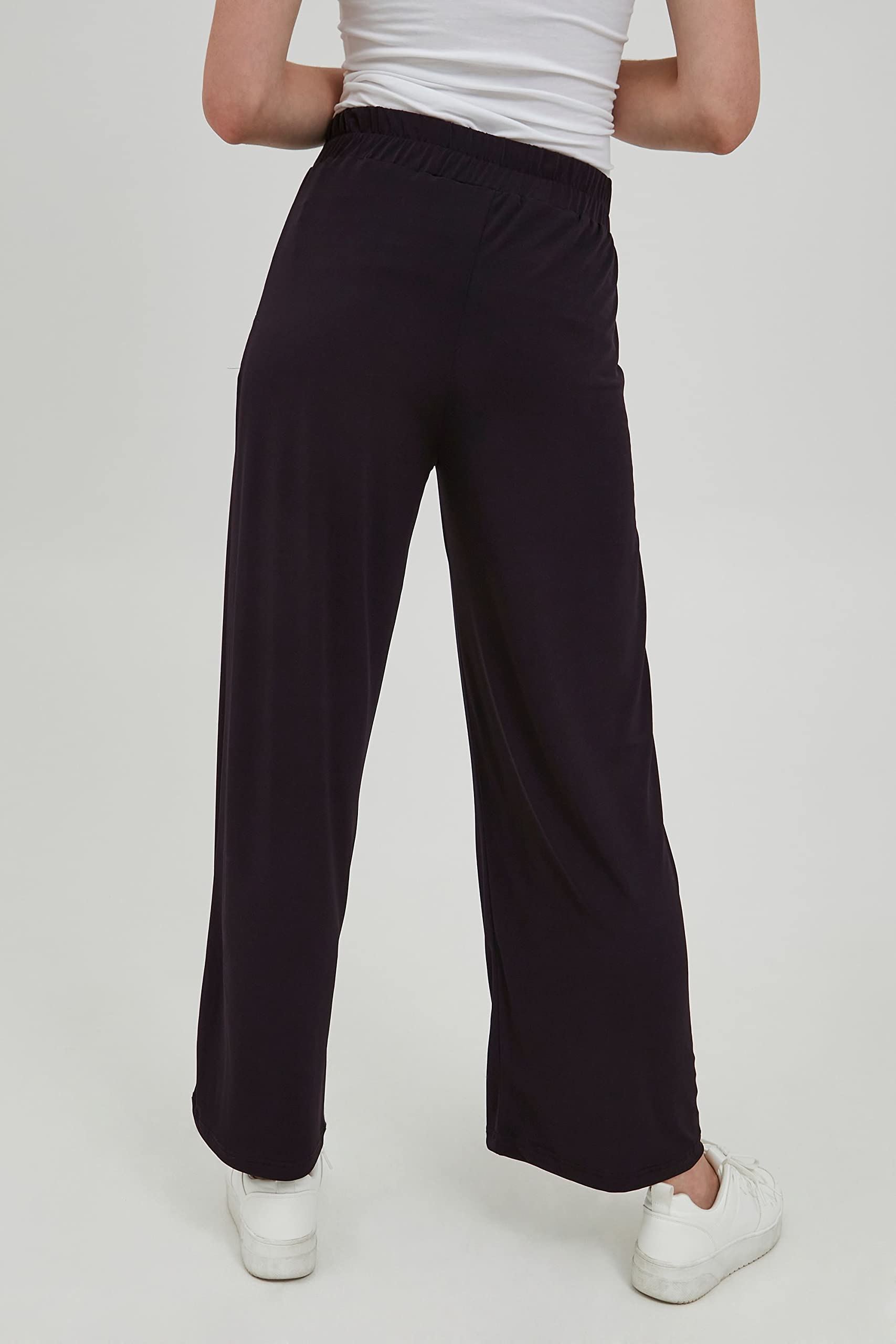 ICHI IHLIMA PA Damen Culotte Hose Stoffhose mit Stretch