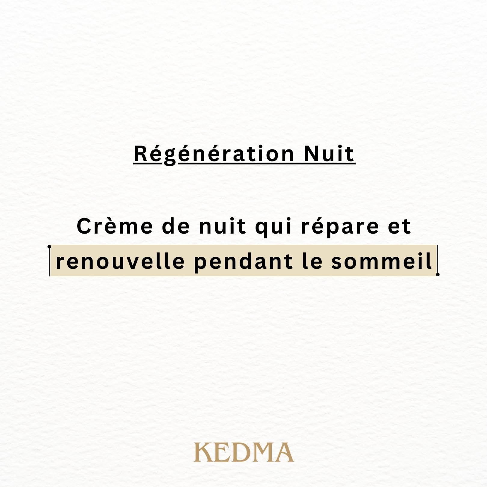 KEDMA - Duo Crèmes Jour & Nuit au Collagène - 2x50g | Les crèmes jour et nuit au collagène hydratent la peau et accompagnent sa routine de soin matin et soir.