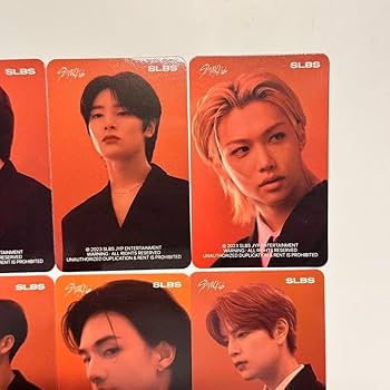 スキズ　トレカ stray kids スキズ GIANT FC 両面トレカ 3種 コンプ ハンの通販