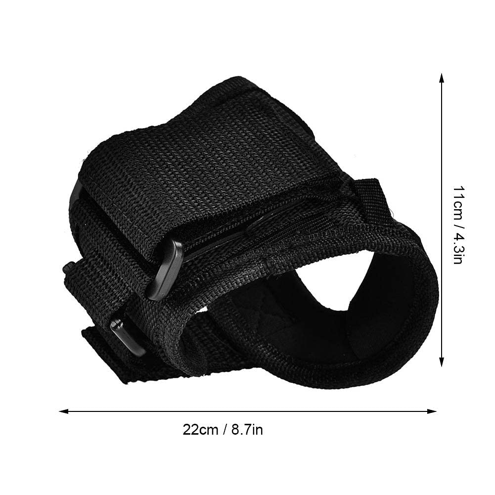 MLMLH Soporte de Luz de Buceo, Guantes de Linterna, Soporte de Linterna de Mano, Funda Linterna de Muñeca, para Luces de Antorcha Subacuáticas