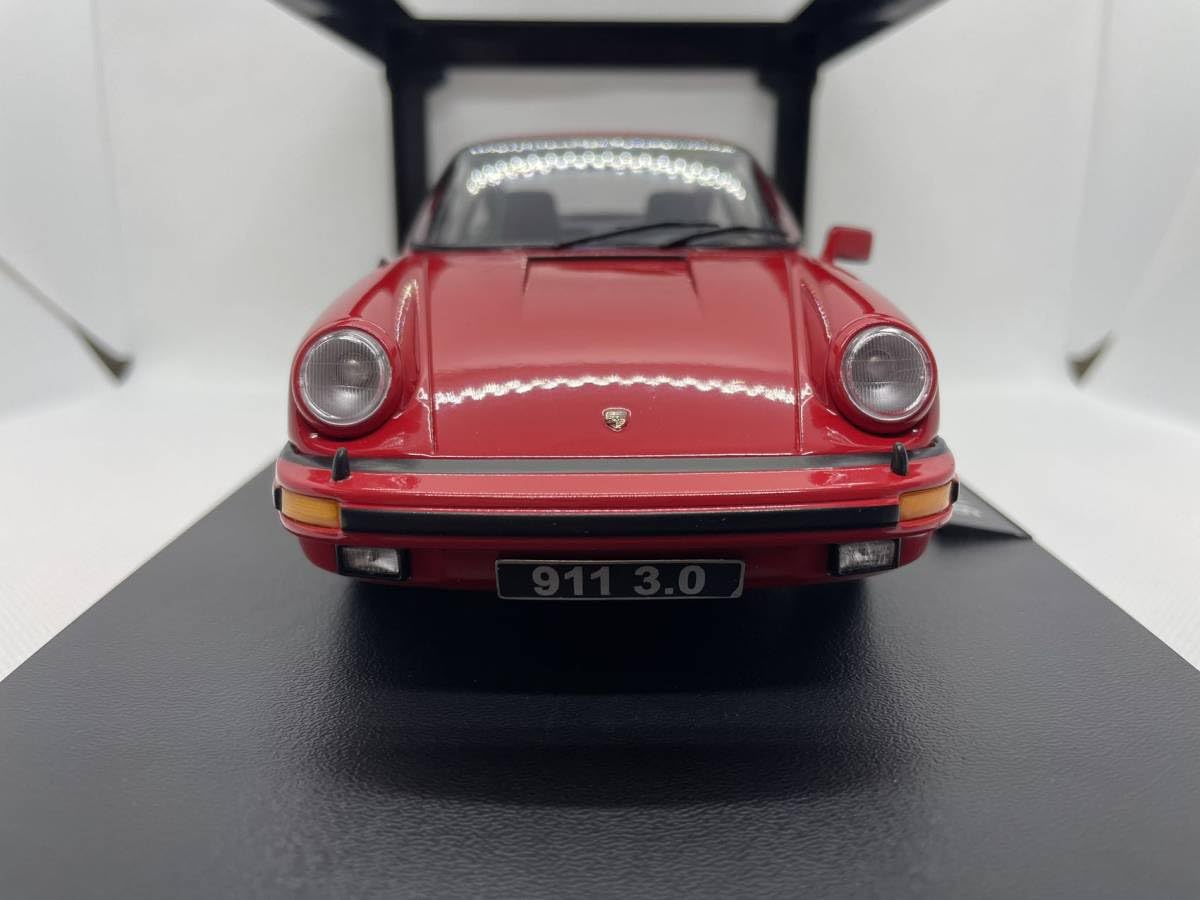 Amazon | KK 1/18 ミニカー Porsche 911 Carrera Coupe 3.0 1977 Red