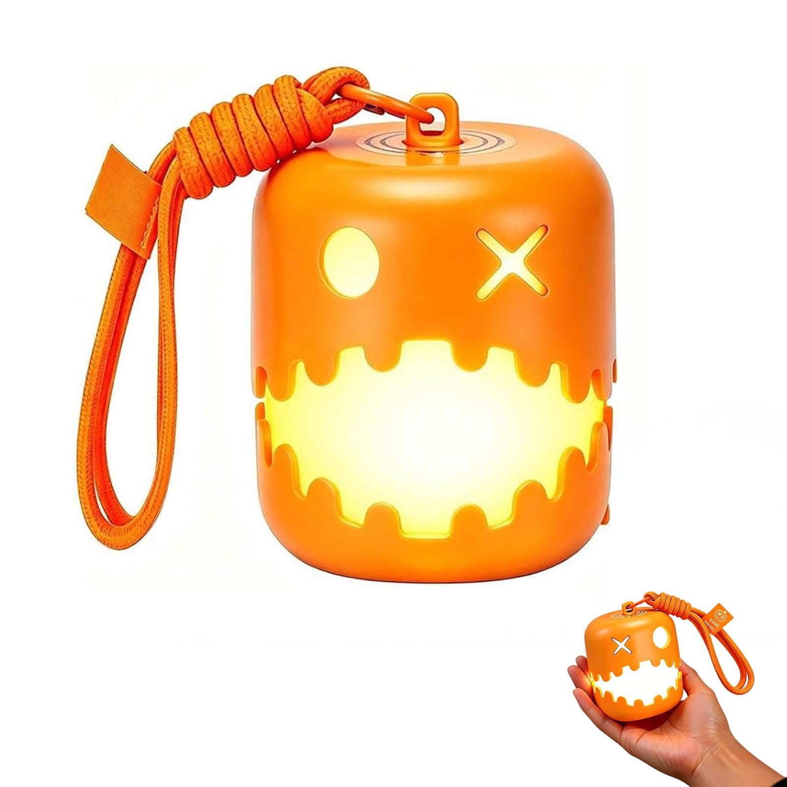 Halloween Pumpkin Lanterns Collapsible Pumpkin Lamp, Pumpkins Night Light，1