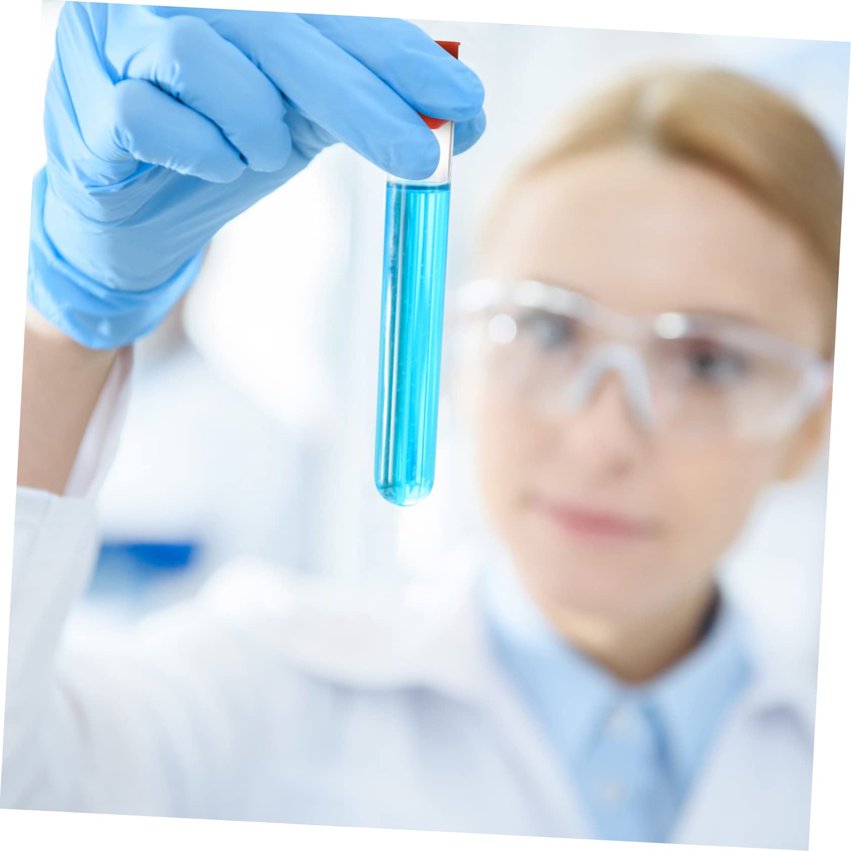 SOLUSTRE 5 Sets Reagenzgläser Aus Kunststoff Reagenzgläser Für Science-Partys Aufbewahrungsbehälter Für Reagenzgläser 100 Stück Laborbecher Für Jungen Und Mädchen 12 Stück * 5