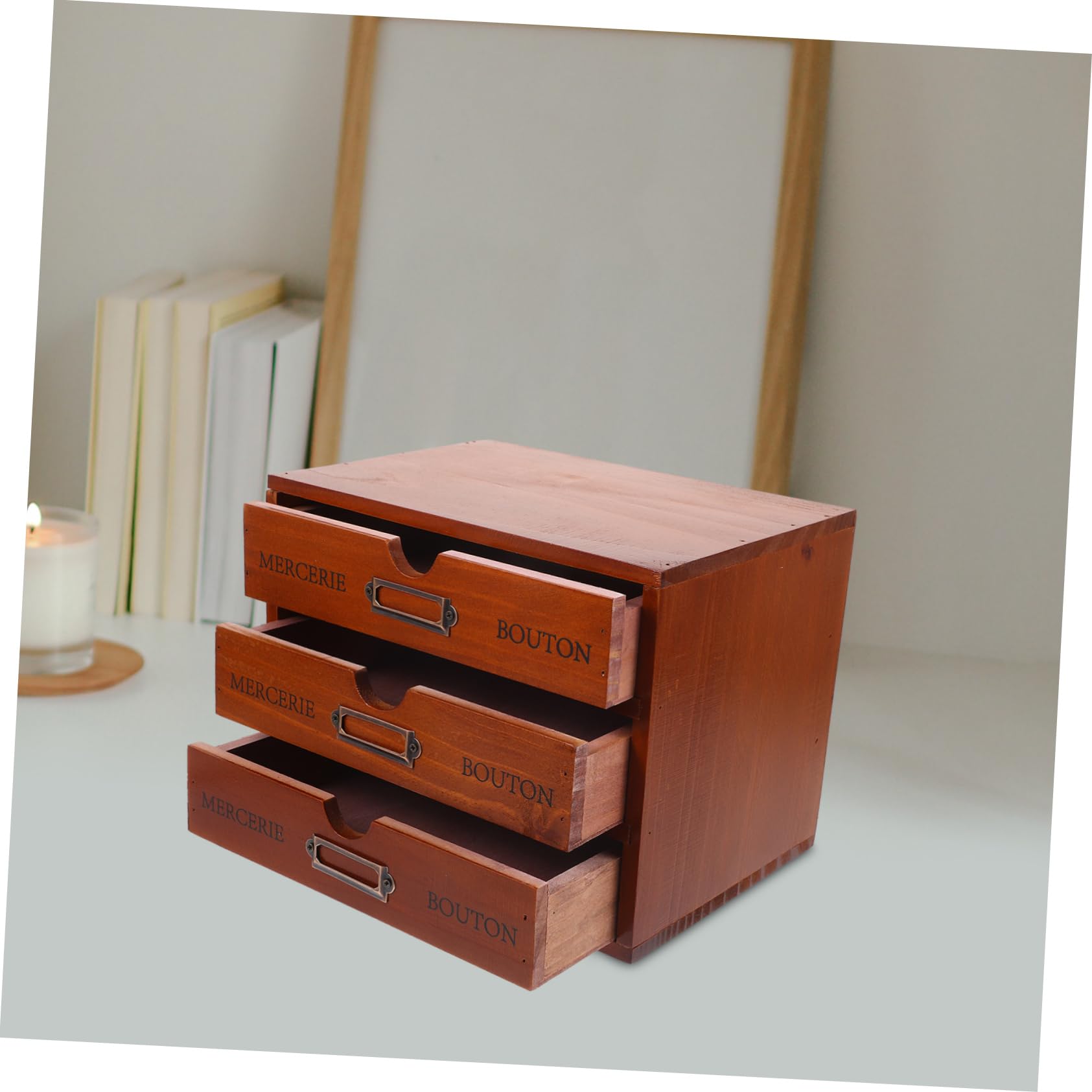 Amosfun Organiseur De Bureau Avec Rangement De Bureau à Niveaux Pour Articles De Papeterie Bijoux Et Petits Objets