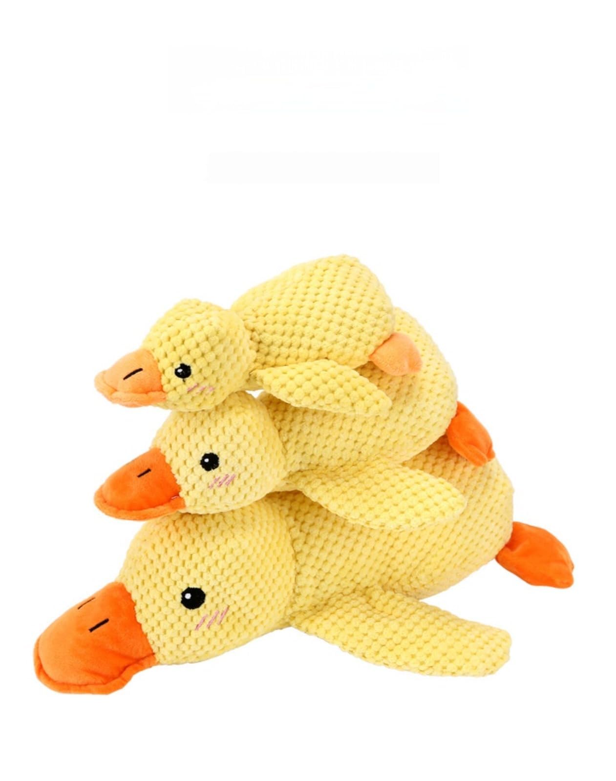 Genérico Canard in Yellow Plush Anti-stress, a Toy that fits small medium and large dogs. A plush canak, which some and cozy your dog.