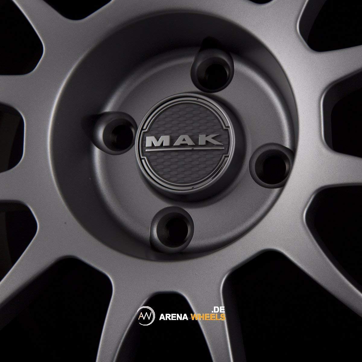 1 CERCHIO IN LEGA MAK XLR 7X17 4X98 ET35 C.B.58,1 MAT GRAPHITE