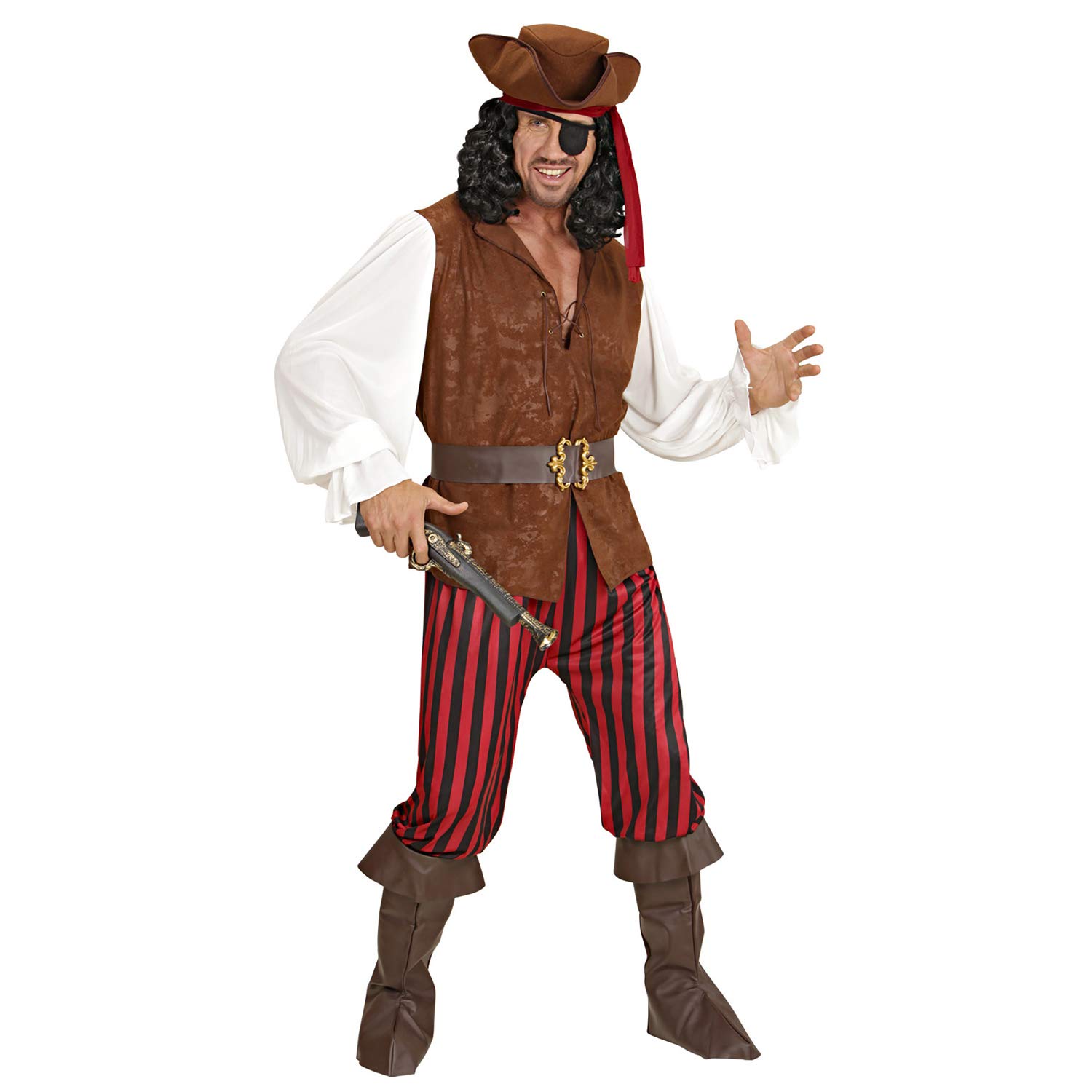 W WIDMANN MILANO Party Fashion - Kostüm Piratenkapitän, Freibeuter, Seeräuber, Captain, Faschingskostüme