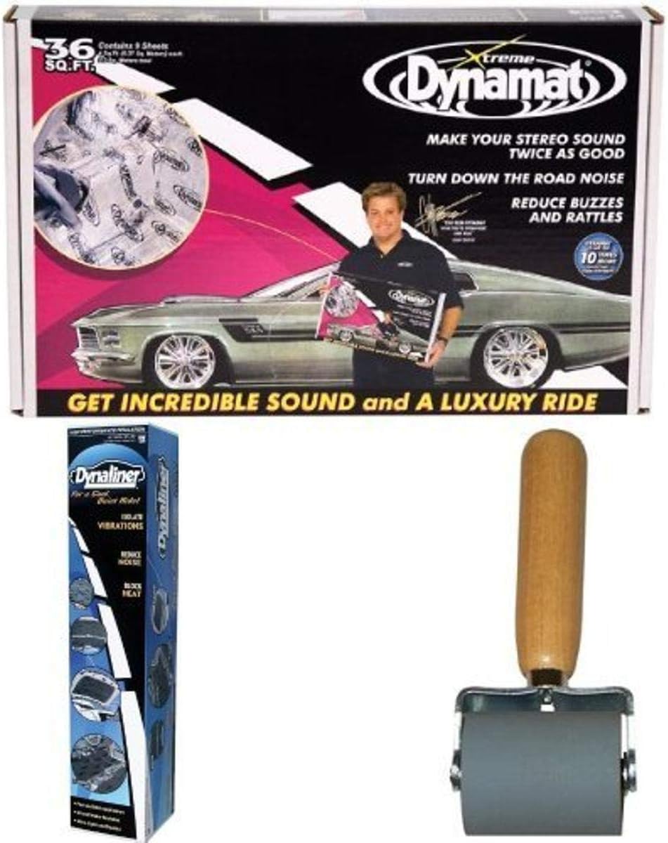 Dynamat 18" x 32" x 0.067" Thick Self-Adhesive Sound Deadener Kit