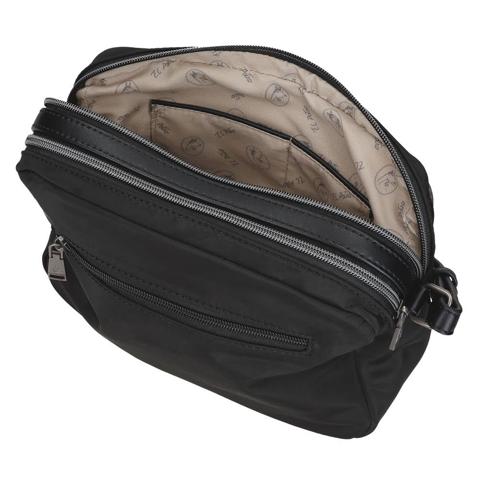 El Potro Luna bandoleras, bolso casual fabricada en poliéster y PU., Tirantes anchos y ajustables que se adaptan, bolsillo frontal. De Joumma Bags