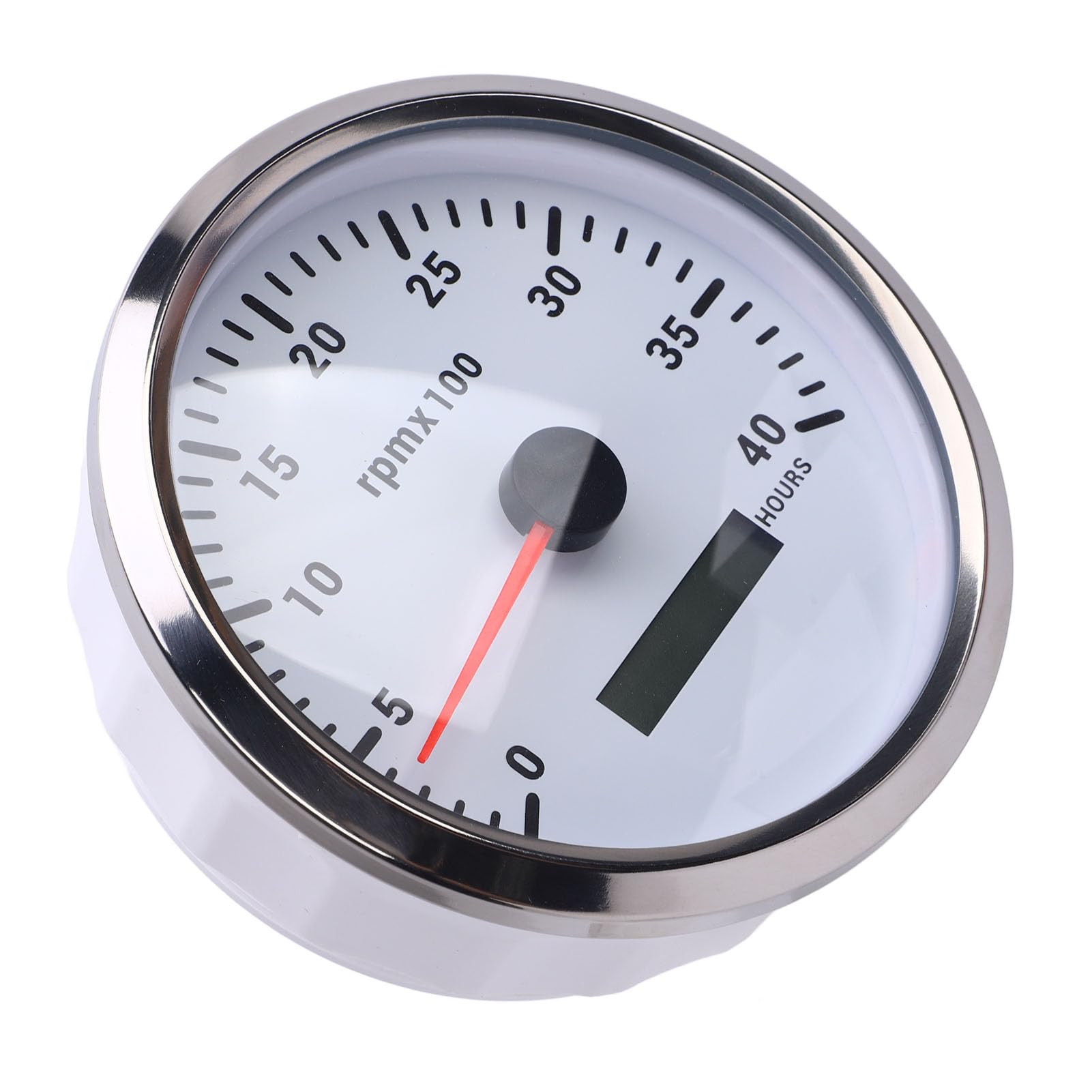 Obrotomierz 110 Mm 4000 RPM z Licznikiem Godzin, 7 Kolorów (White
