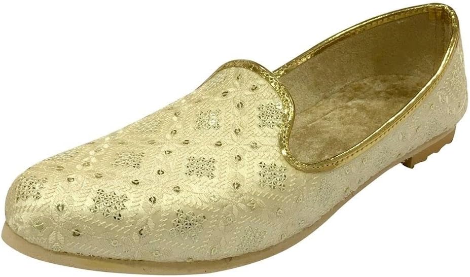 STOP N STYLE Men's Punjabi Jutti - Handmade Ethnic Loafers