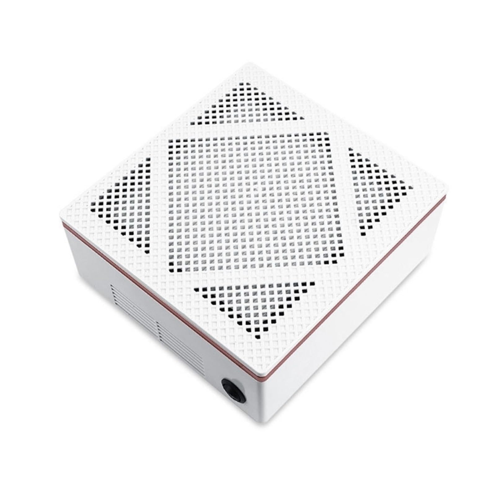 Aspirapolvere per unghie Aspirapolvere a basso rumore for collettore di polveri elettrico for aspirazione potente da 60 W con filtro rimovibile for salone di manicure Aspirazione potente