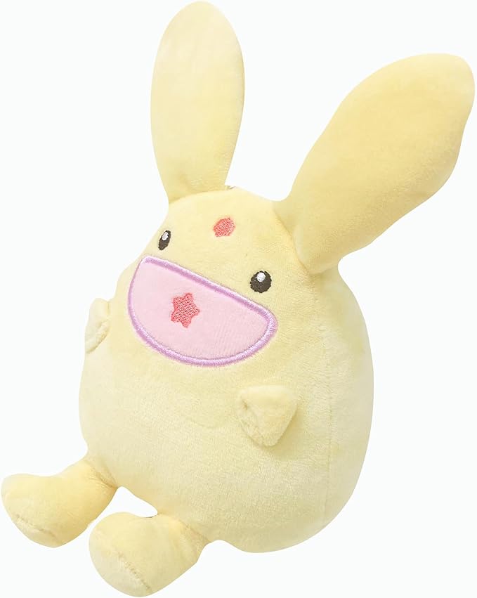 MORIPiLO セガ ぷよぷよ スマホスタンド (カーバンクル マルチミニ枕) 約15cm とろける肌触り 縦横対応 しっかり安定 可愛い グッズ ぬいぐるみ 卓上スタンド イエロー キャラクター まくらのモリシタ