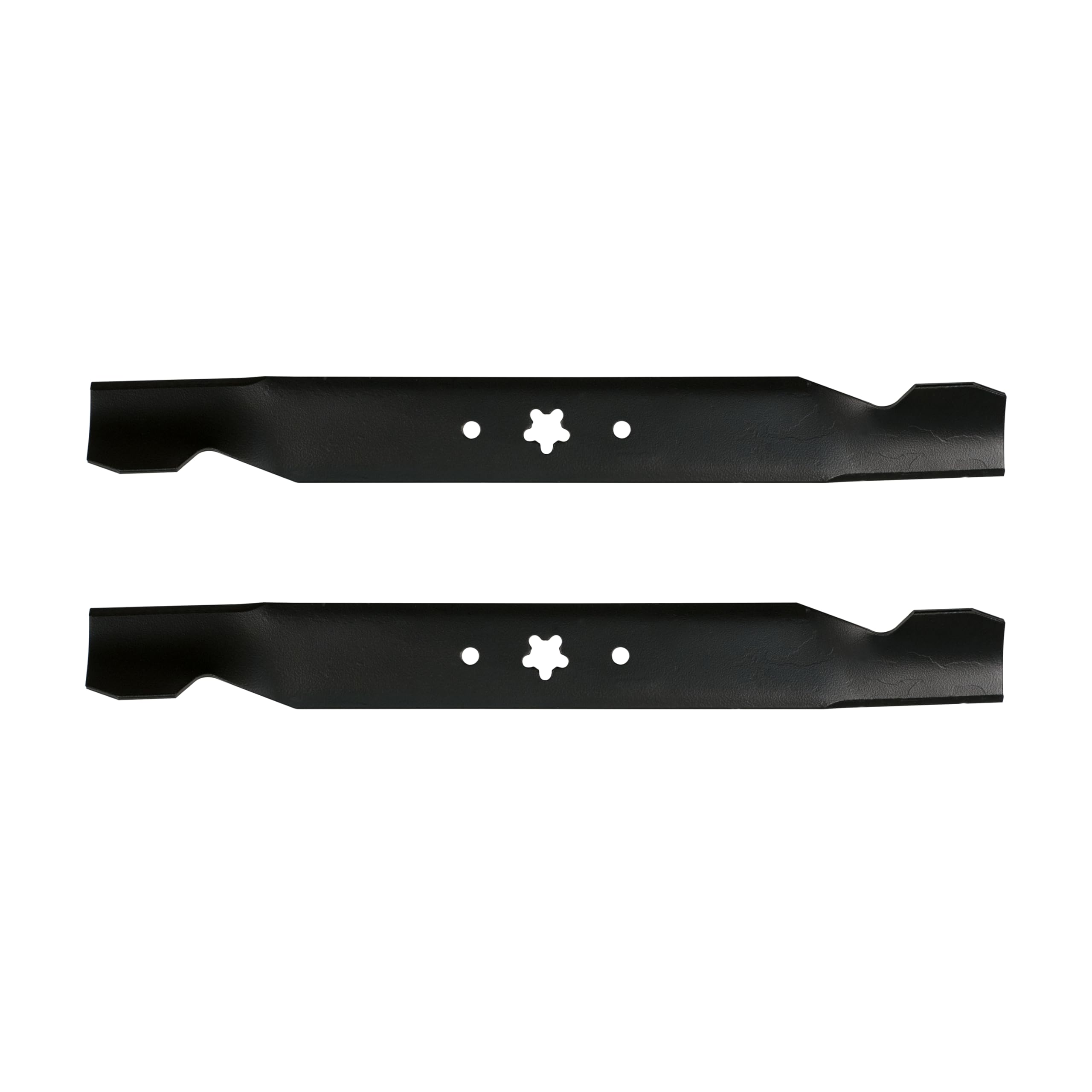 Oregon Lawn Mower Blade Kit, 2 Pack 49cm Mowing Blades with 5-Point Star Mount, Replaces Husqvarna 532-1278-42, 532-1384-97, AYP, Fits Husqvarna LT125, YTH 125, Jonsered and Partner