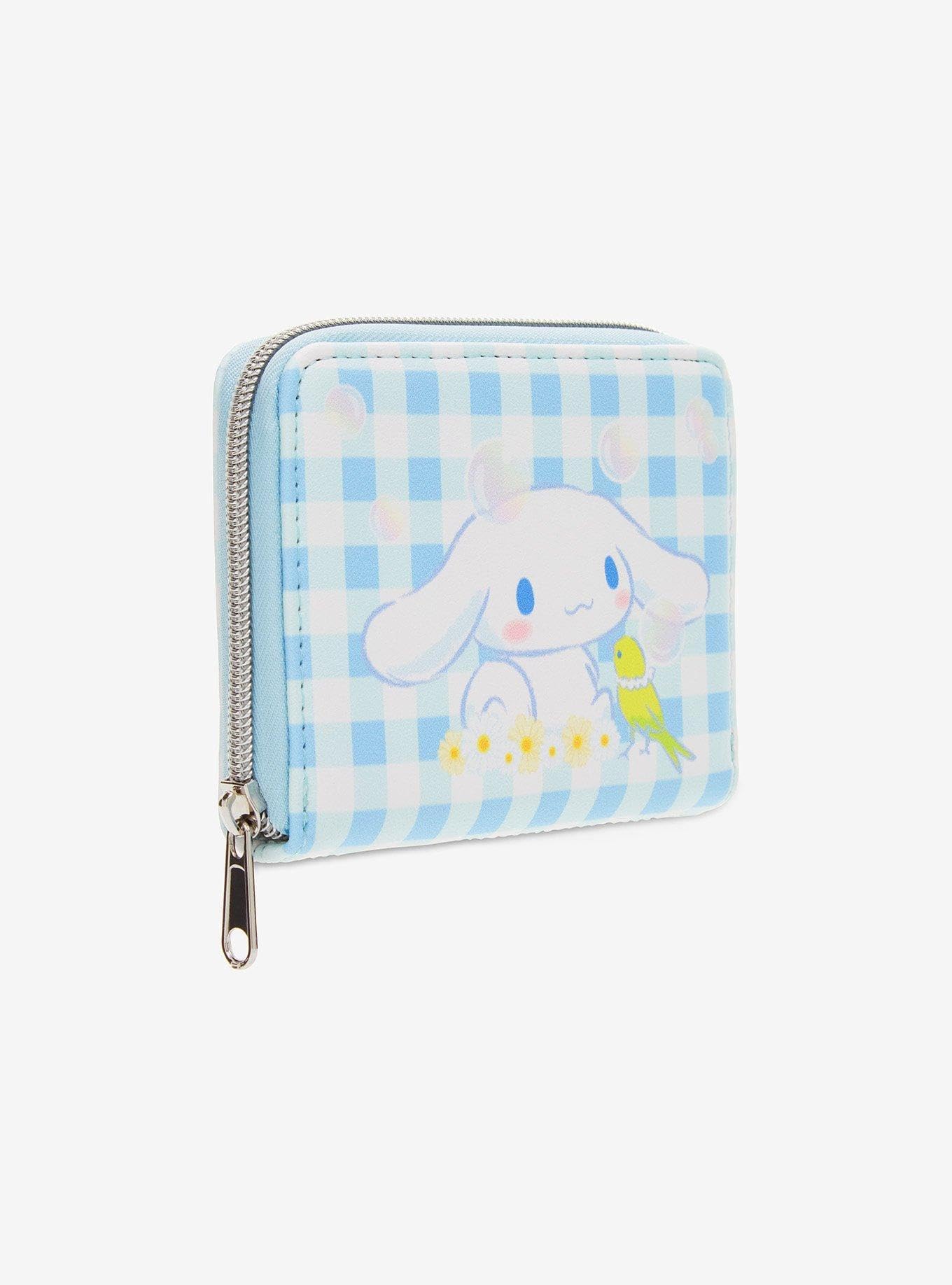 Loungefly Cinnamoroll Daisy Gingham Mini Zip Wallet MULTI