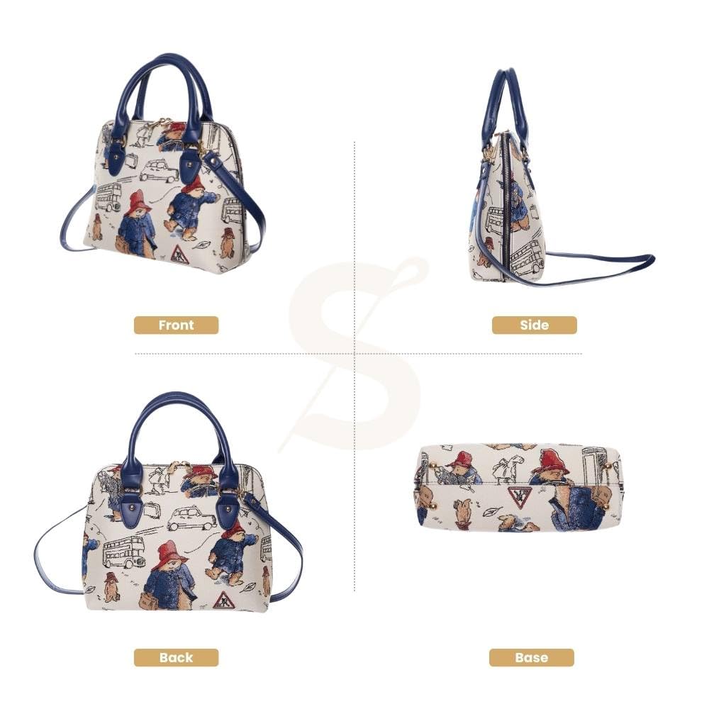 Signare Torebka, torba podróżna, kosmetyczka, torba crossbody itp. z wzorem misia Paddingtona