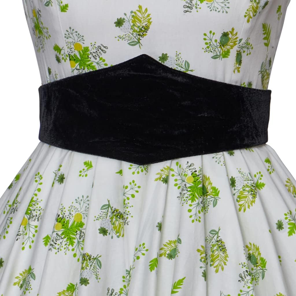 LoliMiss Gone with The Wind Scarlett Cosplay Costume Cute Green Floral Southern Dress Gown