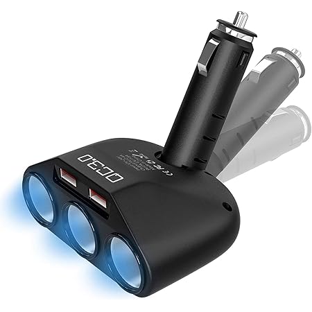 Amazon Co Jp Quick Charge 3 0 Cateck 3連 シガーソケット 車載充電器 車用ソケット分配器2usbポート 増設 12v 24v対応 1w Qc3 0急速充電器phone Xr Xs Xs Max Phone X 8 8 Plus 7 7 Plus 6 6 Plus Pad Pod Android Galaxyなど対応 家電 カメラ
