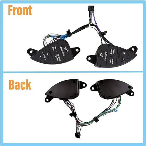 Miniatura 6 de Interruptor de control de crucero de servicio pesado lado izquierdo del conductor compatible con 2007-2016 International ProStar Reemplazar 901-5101