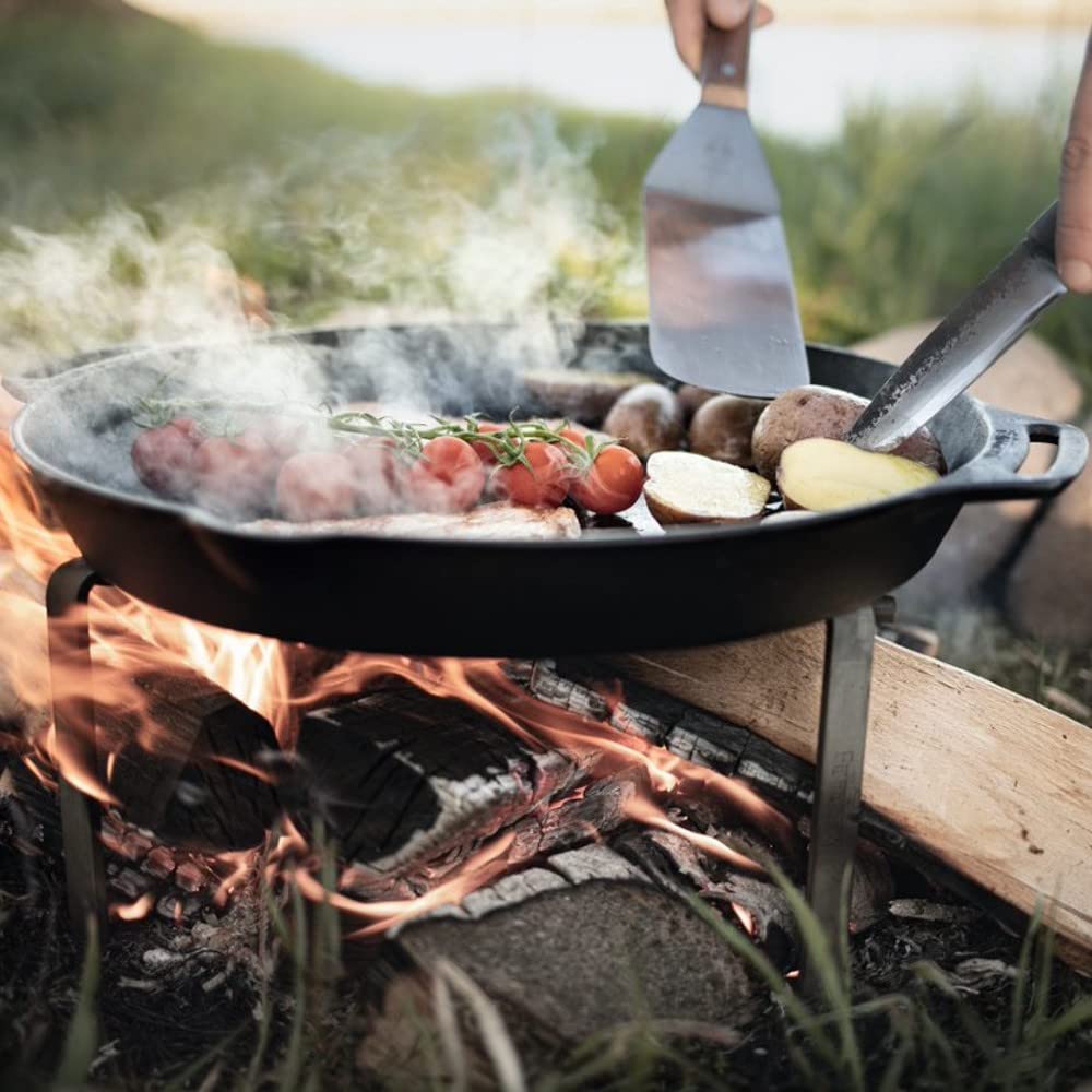 Utensile Togli-Coperchio Petromax Per Pentole Da Campeggio | Nero, Acciaio - Foto 8