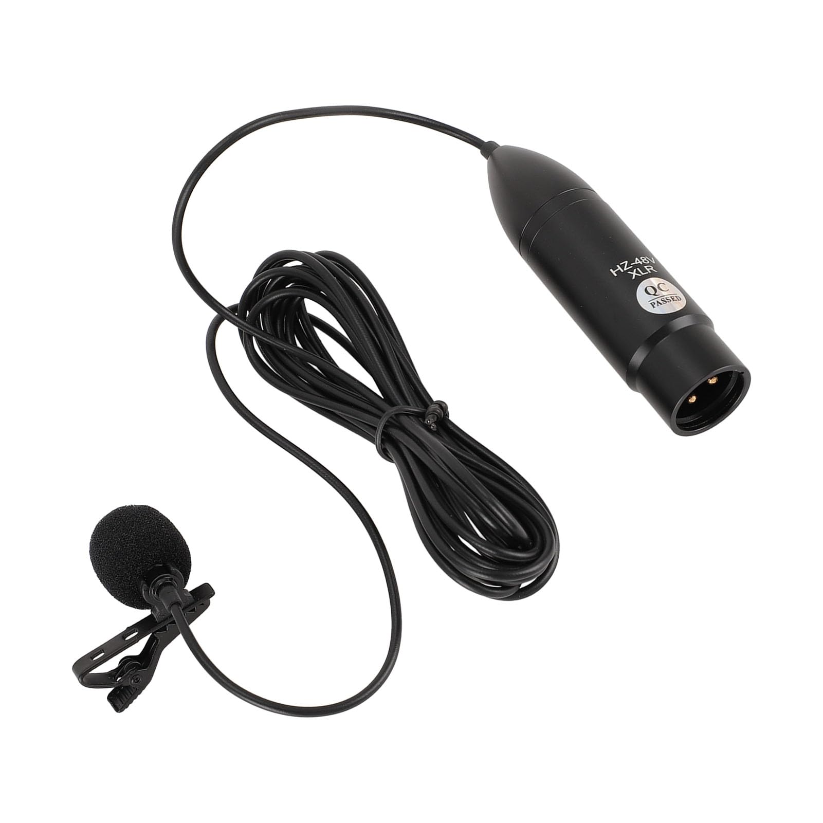 Clear Sound Lavalier Microphone with Intelligent Noise Reduction Technology, High Definition Microphone Core, Premium Aluminum Alloy for Recording, Speeches, Interviews, Noise