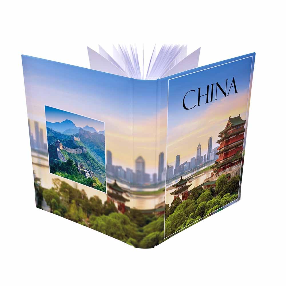 Urlaubsfotoalbum: China, Fototasche für Fotos, Taschen-Fotohalter für lose Blätter, Urlaub China, Handgemachte Fotoalbum (10x15 | für 300 Fotos)