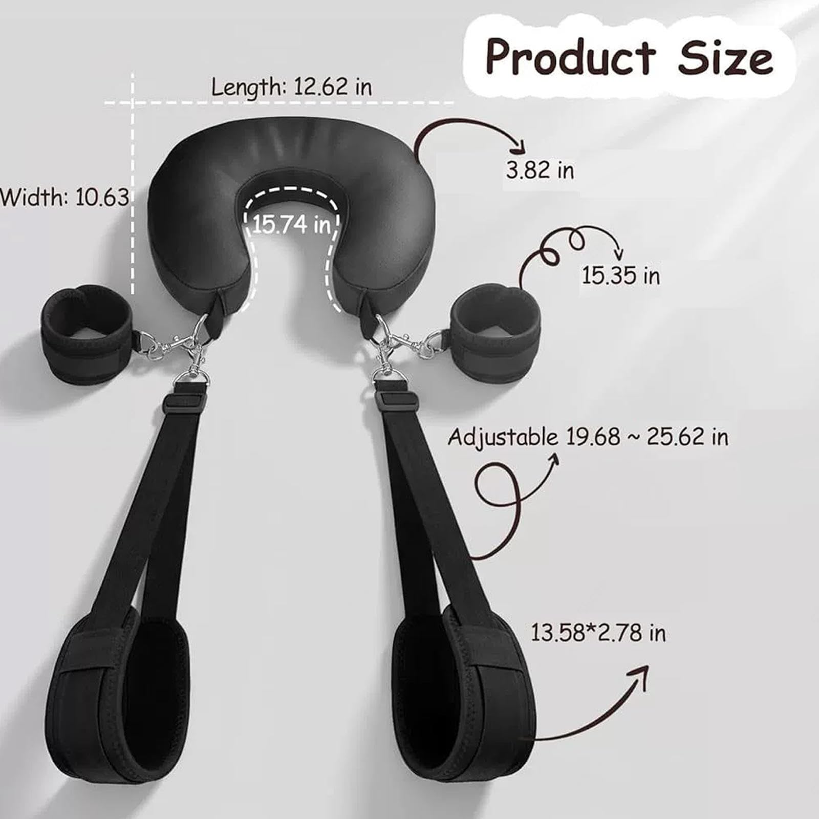 Balancoire Sexuelle Pour Couple Plafond Balancoire Suspendue Plafond Sexuelle Pour Adulte Suspendue Érotique Adulte Érotique Support Cuir Interieur Cuir Installation Facile,#4