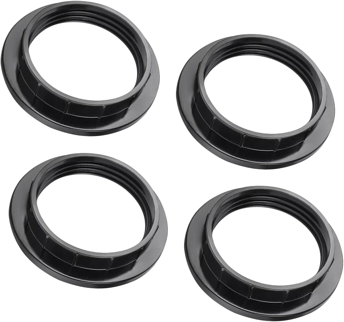 4pcs Lampshade Reducer Ring Converter,E14 Lamp Shade Adaptor Rings