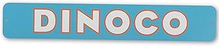 Disney Pixar Cars Dinoco Metal Wall Sign | Vintage Cars Sign for Bedroom or Play Room