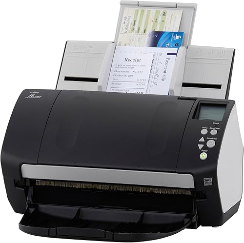 Miniatura 5 de Fujitsu Escáner profesional de documentos a color dúplex de escritorio compatible con el comercio fi-7160 con alimentador automático de documentos
