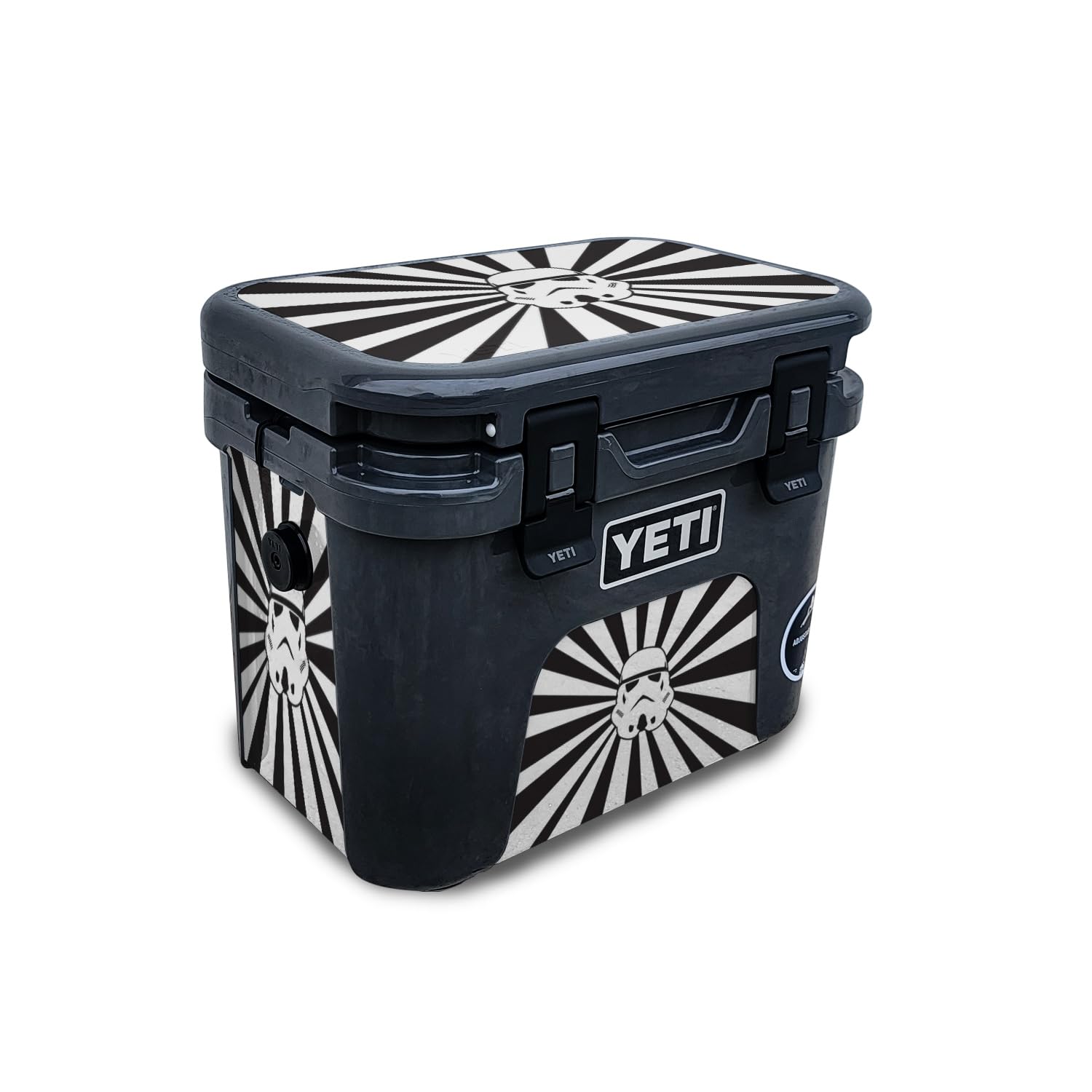 Skin Compatible with Yeti Roadie 15 Hard Cooler - Star Rays - Premium 3M Vinyl Protective Wrap Decal Cover - Easy to Apply | Crafted in The USA by MightySkins