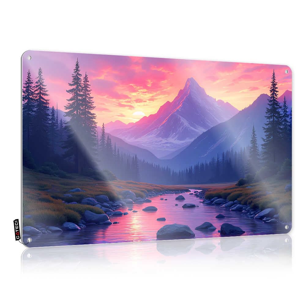 Toolbox Mountain at Sunset Reflections Nature Stickers and Decals Funny Car Stickers (30x40cm)