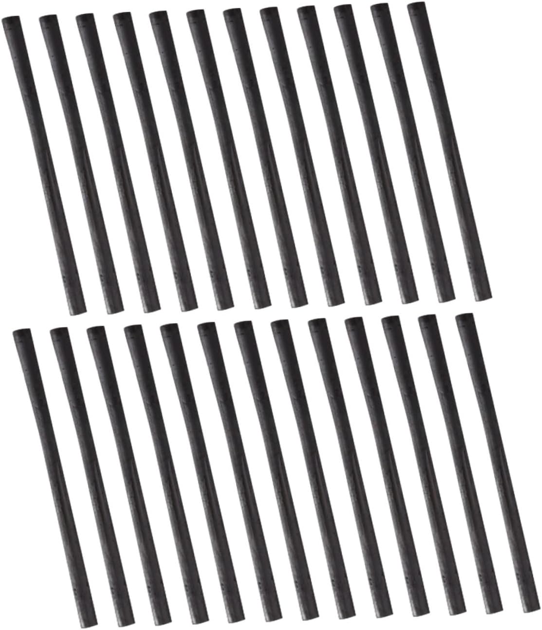 25pcs Mr Sketch Willow Charcoal Strips Drawing Bar Sticks Sketching Supplies for Artists Students