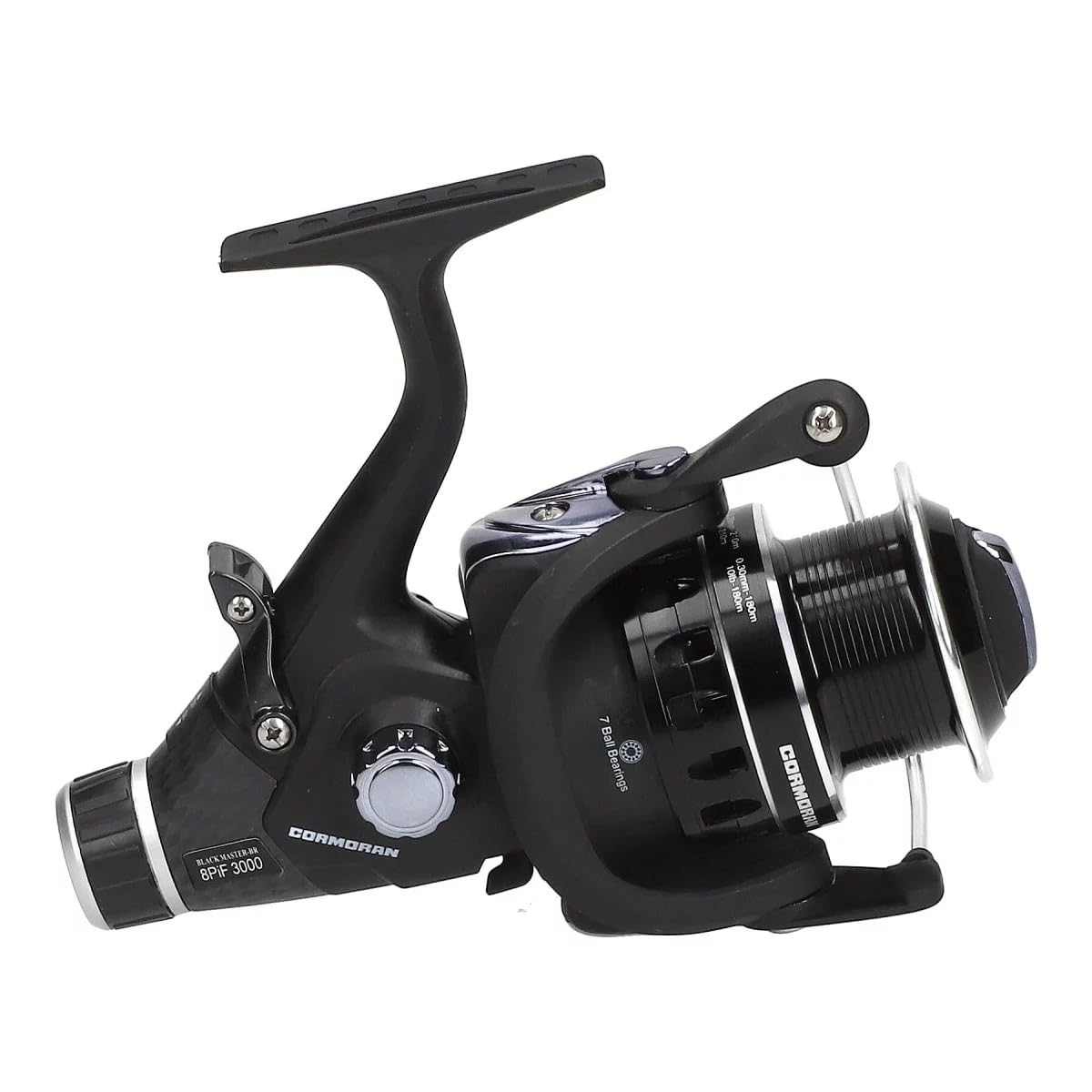 Bundle 2X Cormoran Black Master BR 8PiF 3000 Freilaufrolle Paarpreis Rollenset