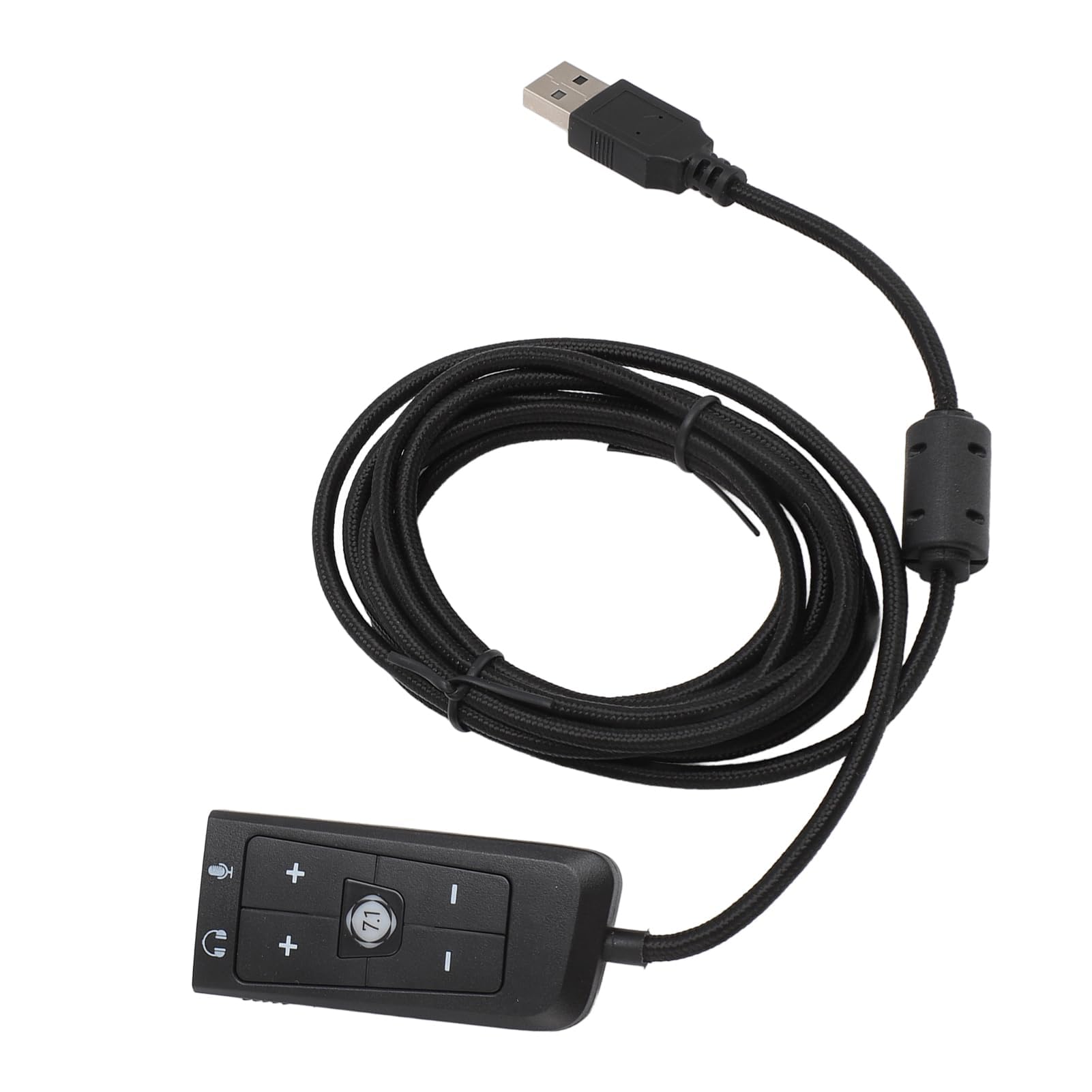 Dpofirs USB-Soundkarte, USB-zu-35-mm-Klinken-Audio-Adapter, Virtueller 7.1-Surround-Sound, USB-Adapter for HyperX Cloud II, for ps5, for Xbox Series X/S, for Xbox One,, Dpofirszsc5u9y0k7