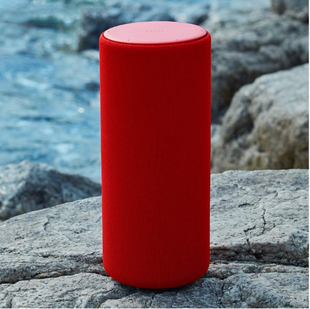Altavoz Inteligente Bluetooth Control de Voz en el hogar Rojo