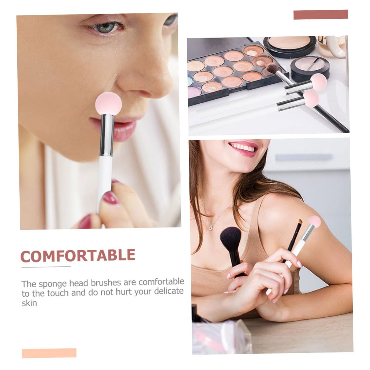 MAGICLULU 5 Sets Make-up-tools Kit Make-up Schwämme Stift Mit 3 Concealer Schwamm Für Damen Schönheitssalons 6 Stück * 5
