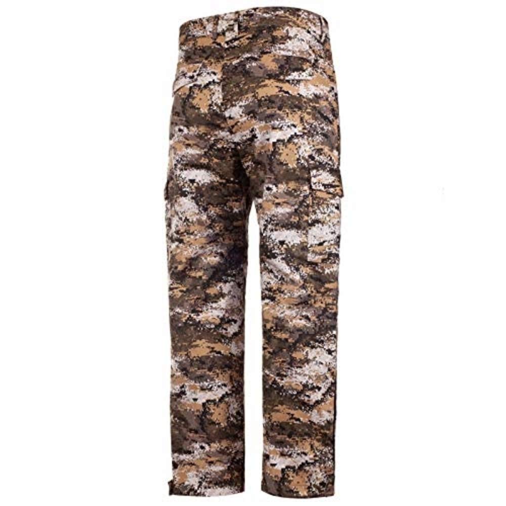 Huntworth Winsted Men's Tricot Waterproof Hunting Pants, Disruption Camo (X-Large)