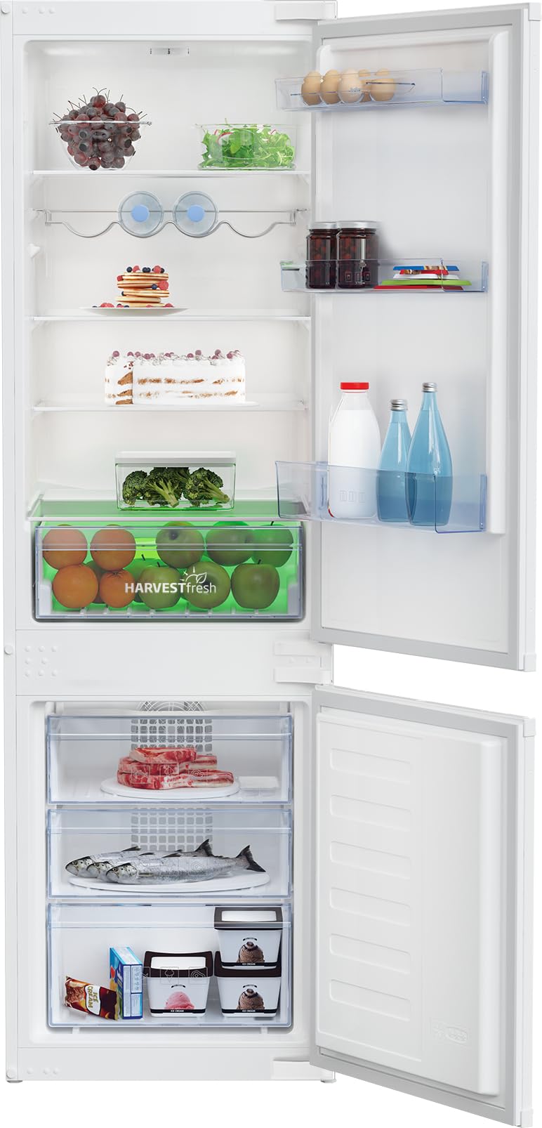 Beko BCHA275K4SN Intégré 255 L E Blanc