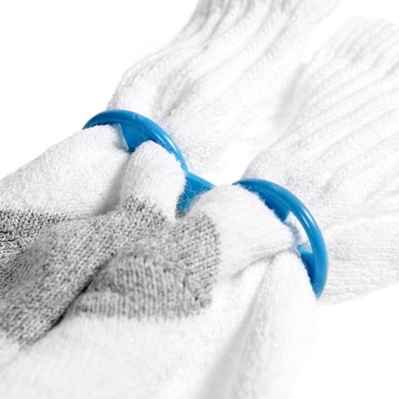48ct Helping Hand Sock Locks Keep Socks Paired in Washer Dryer Laundry Wash Tool