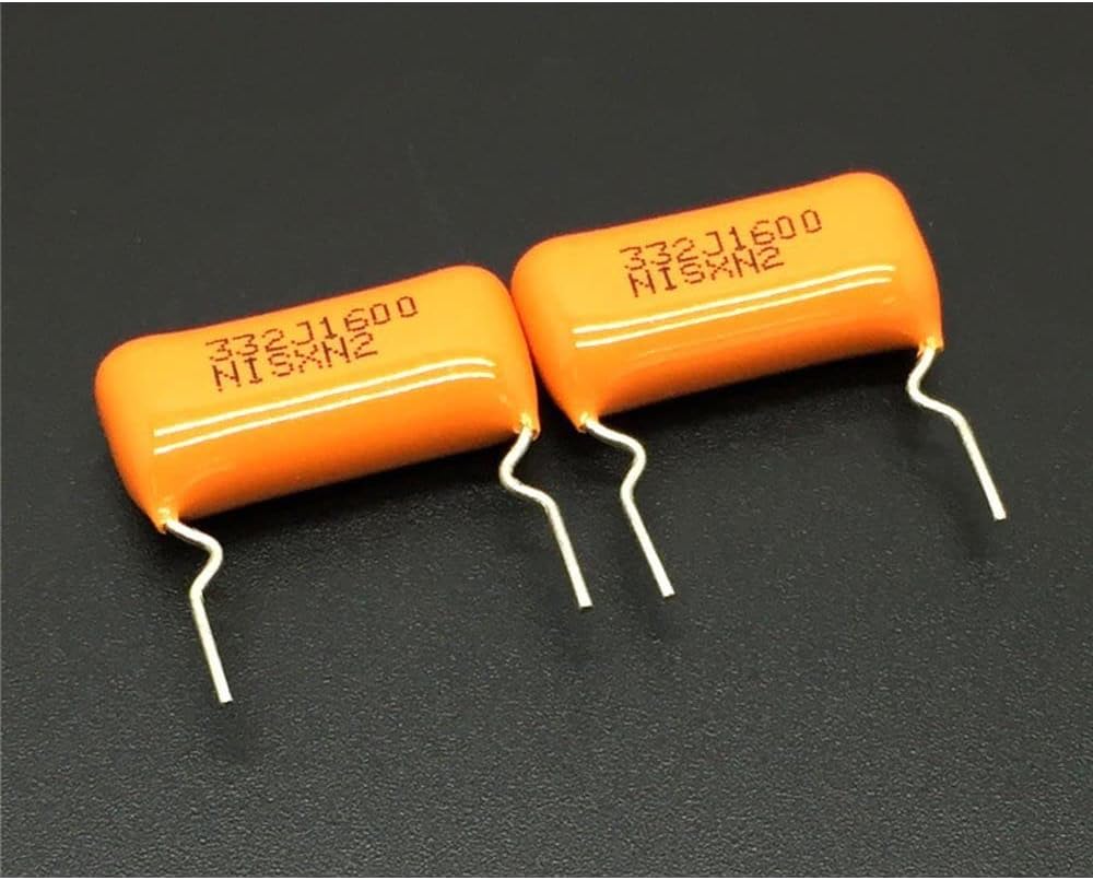 100Pcs/Bag Japan NISSEI CBB Capacitor MPE 332J1600 3.3nF 1600V 332 J 5% Pitch=15mm Metallized Polypropylene Film Capacitor Passive Components