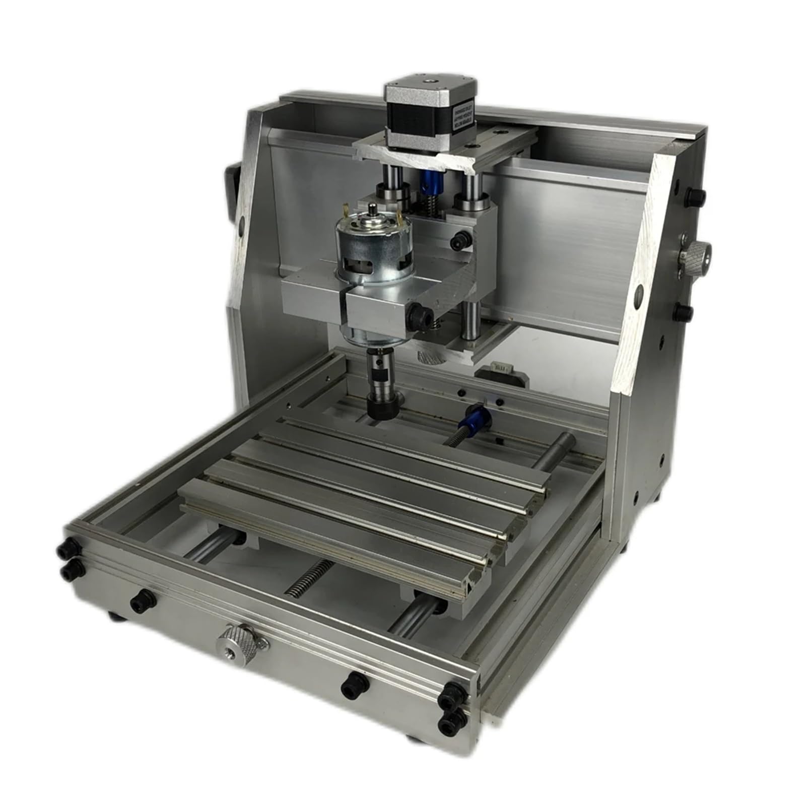 Kit de mini m CNC de aluminio, tornillo T8, motor de husillo 775, portabrocas ER11, máquina de grabado CNC DIY, XYZ 170 x 120 x 40 mm Para bricolaje(No Control Card)