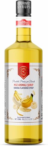 Nish Muz Aromalı Şurup 700 ML - Pet Şişe