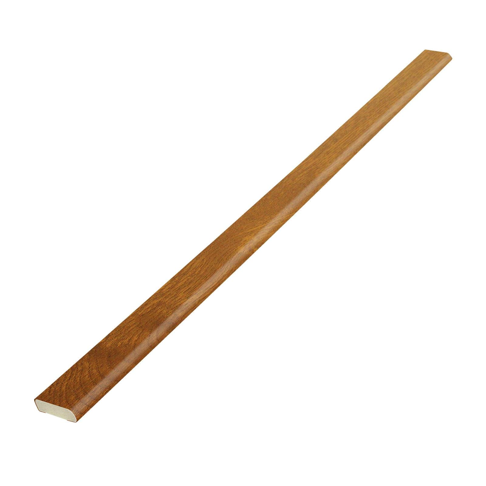 Cloaking Fillet Window Door Architrave Finishing Moulding Trim (2.5m) - 20mm, Golden Oak